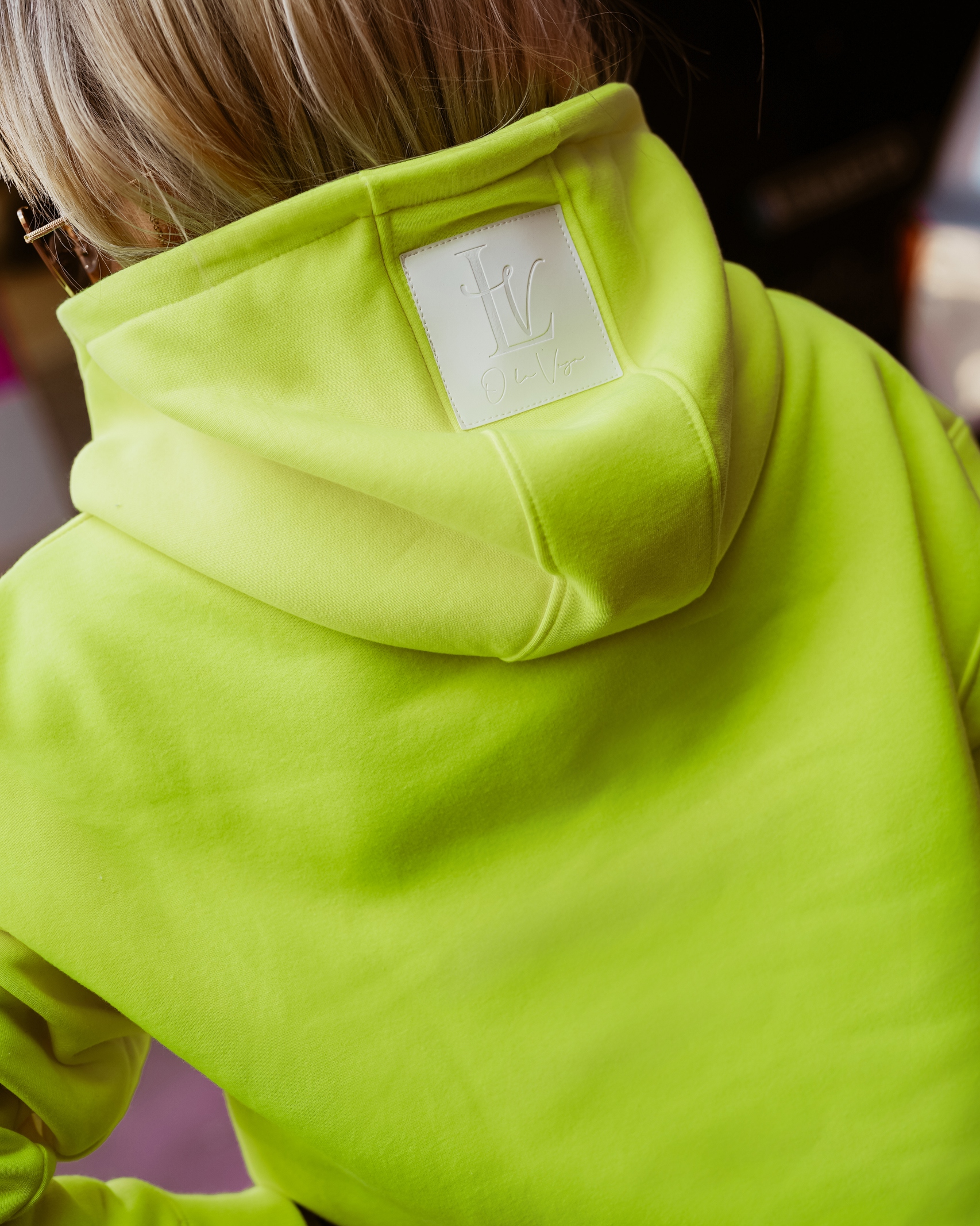 Bluza Spring Mood Woman Ola Voga neonowa limonkowa