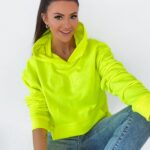 Bluza Spring Mood Woman Ola Voga neonowa limonkowa