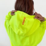 Komplet sportowy Amber Ola Voga limonkowy