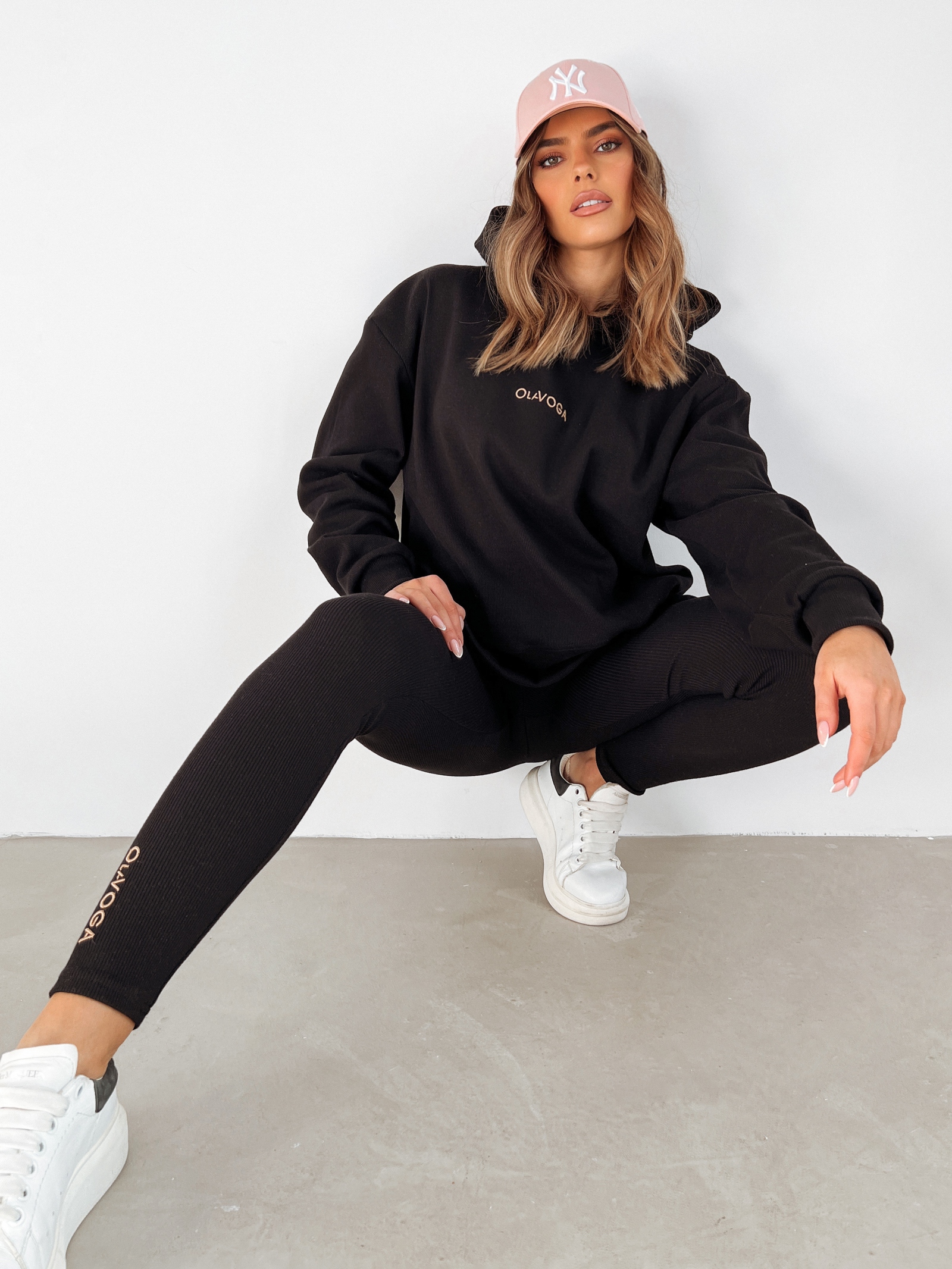 Komplet sportowy Amber Ola Voga czarny