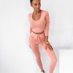 Komplet dopasowany Ola Voga Casual Comfort łososiowy