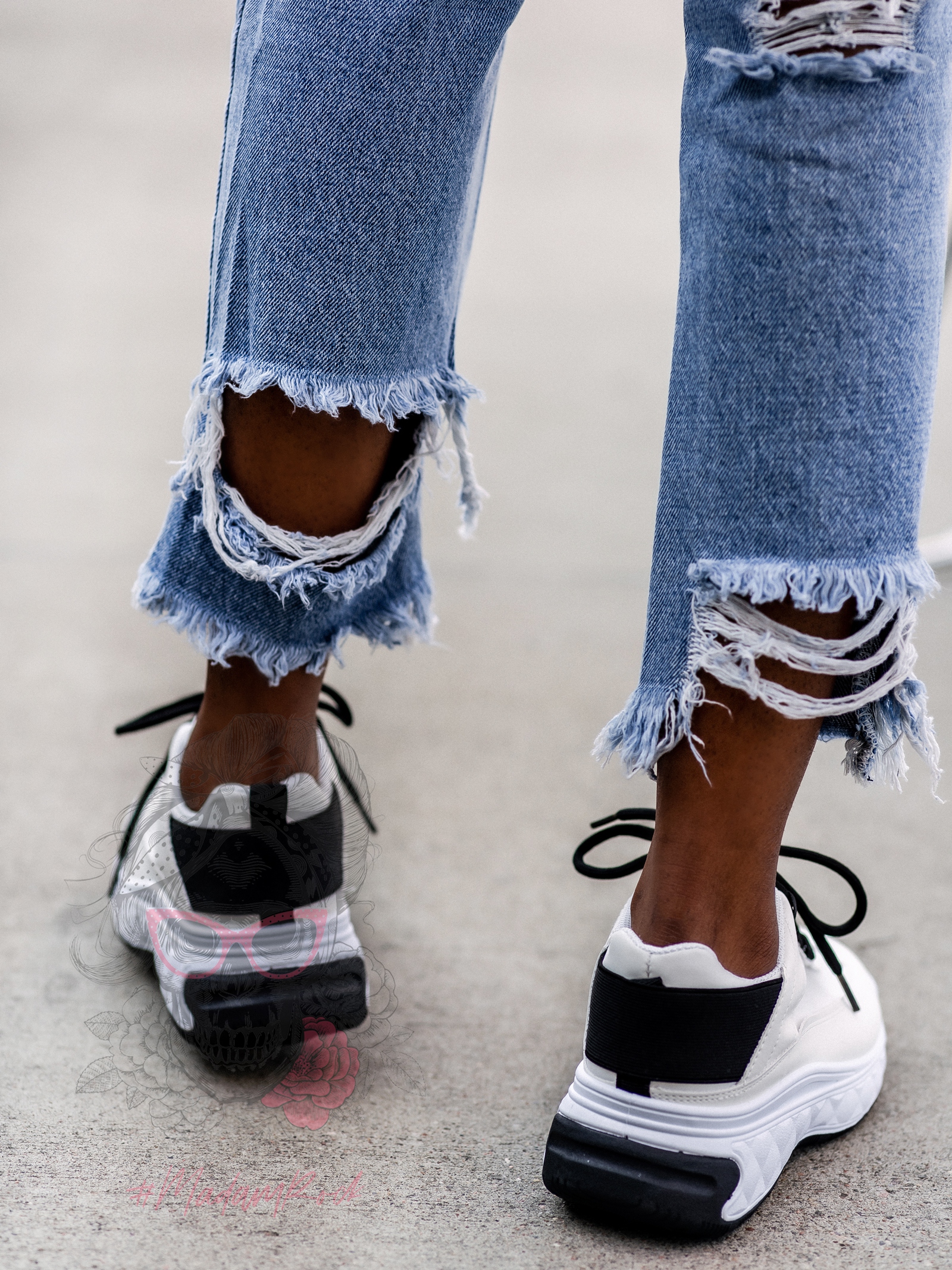 Buty sportowe Madam Oslo białe Buty sportowe Madam Oslo białe