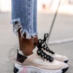 -WYPRZEDANE-Buty sportowe Madam Oslo beżowe