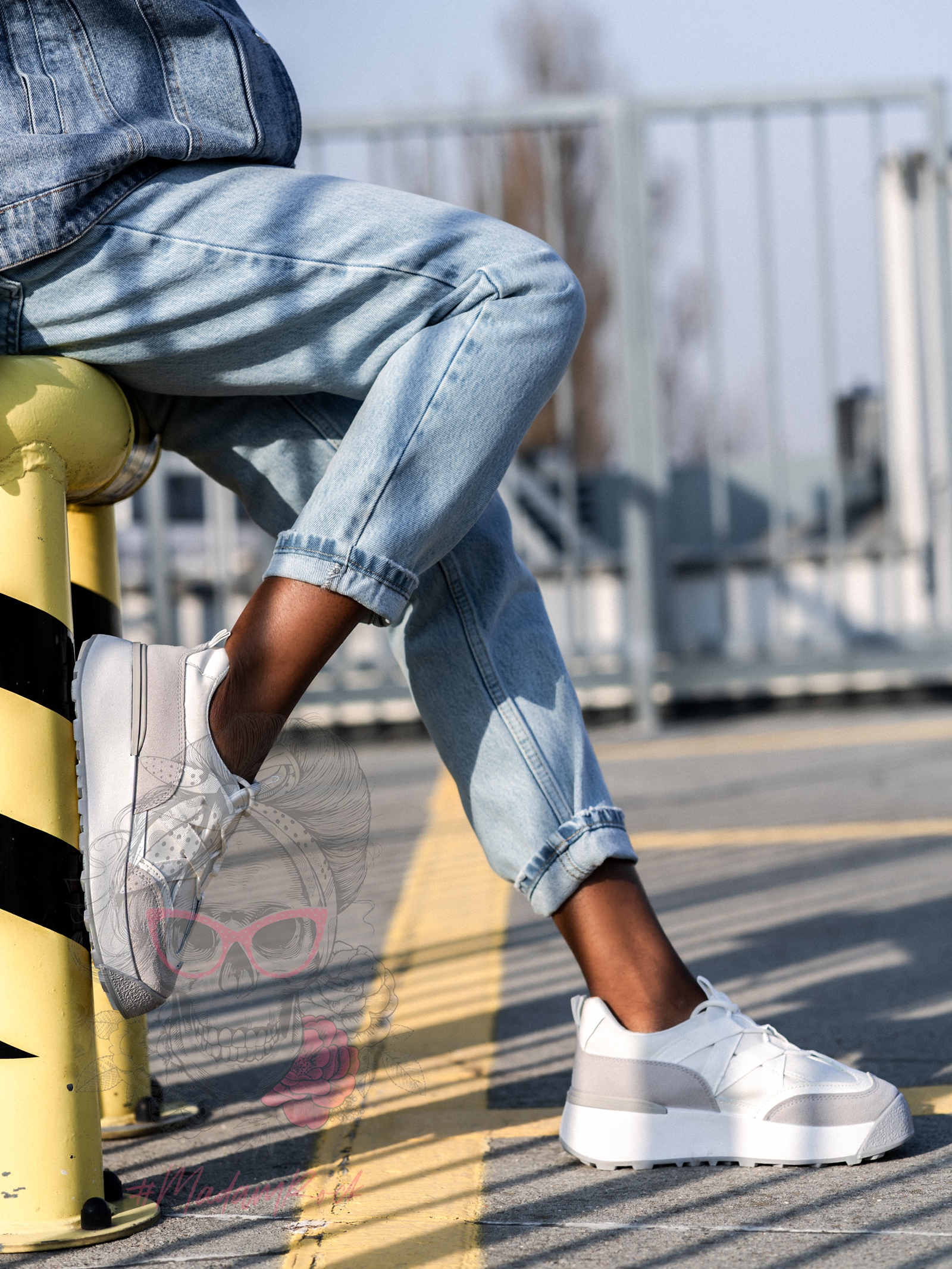 Buty sportowe Madam Homely II białe Buty sportowe Madam Homely II białe