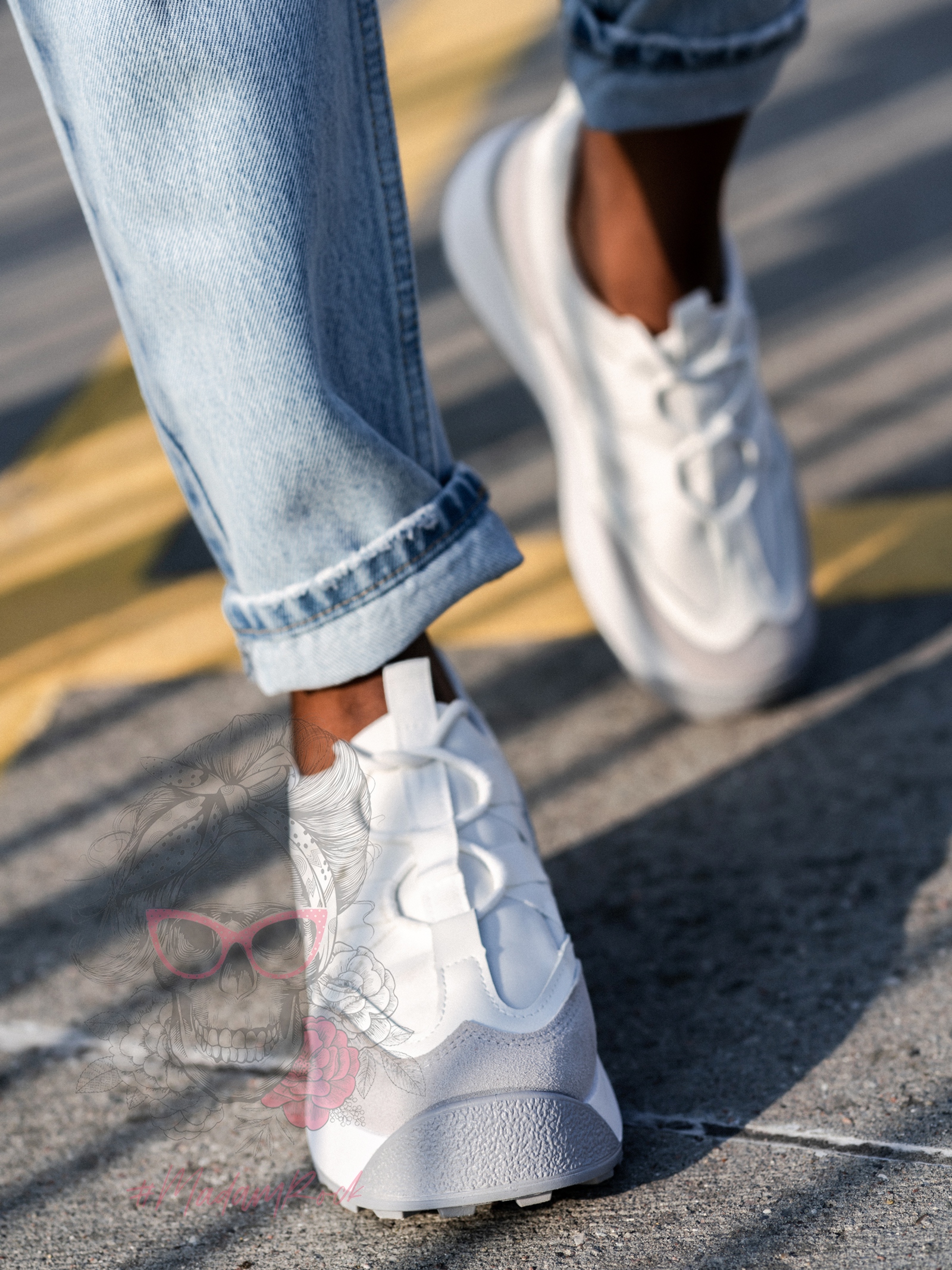 Buty sportowe Madam Homely II białe Buty sportowe Madam Homely II białe