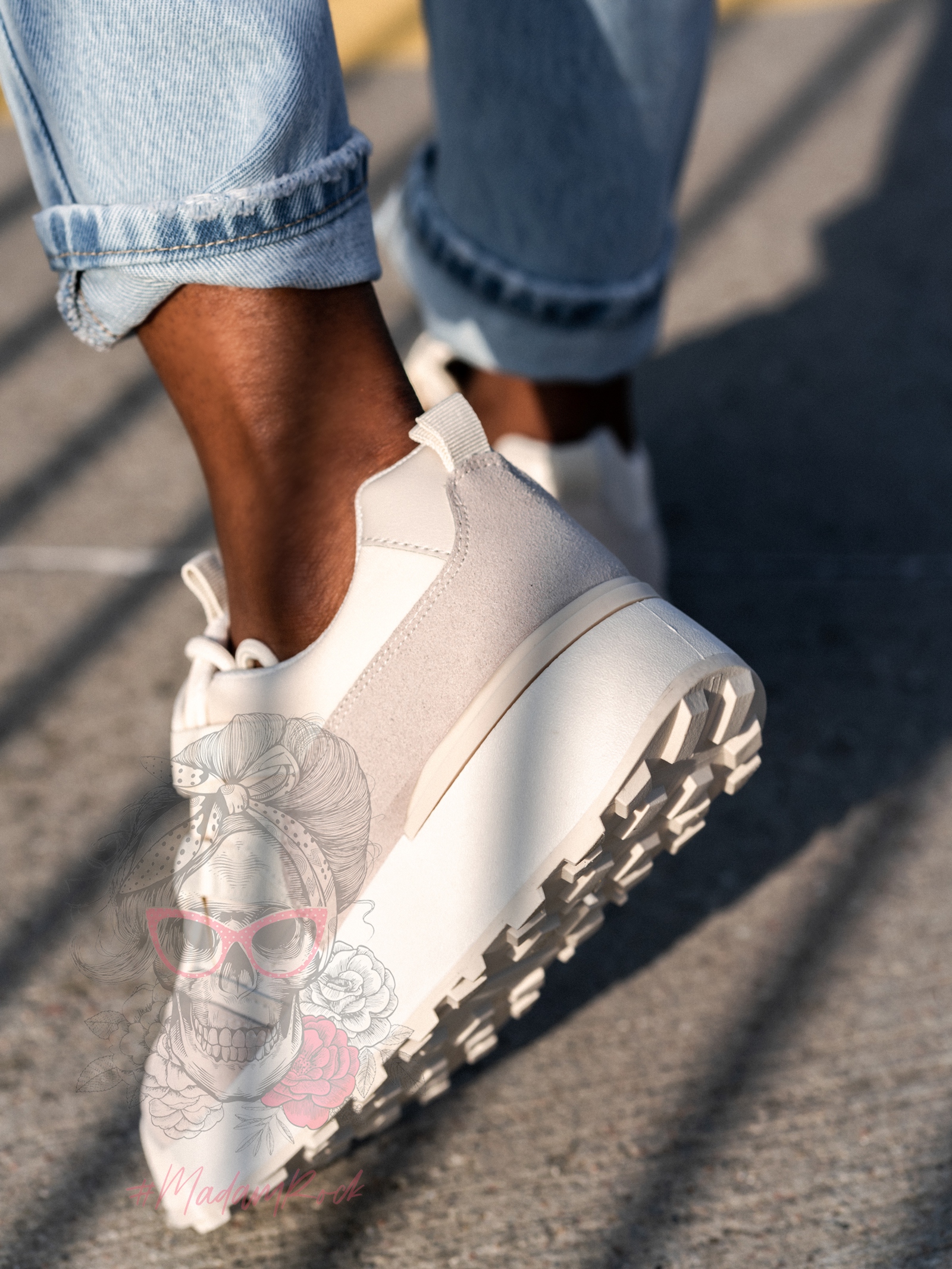 -WYPRZEDANE-Buty Madam Homely II kremowe