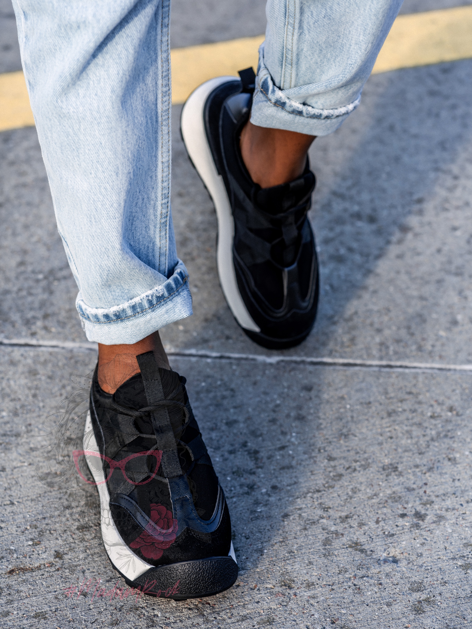 Buty sportowe Madam Homely II czarne