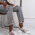 Buty sportowe Madam Idor beżowe