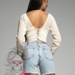 Spodenki jeansowe Madam Jumble niebieskie