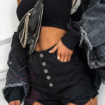 -wyprzedane-Top krótki Madam Yoga czarny