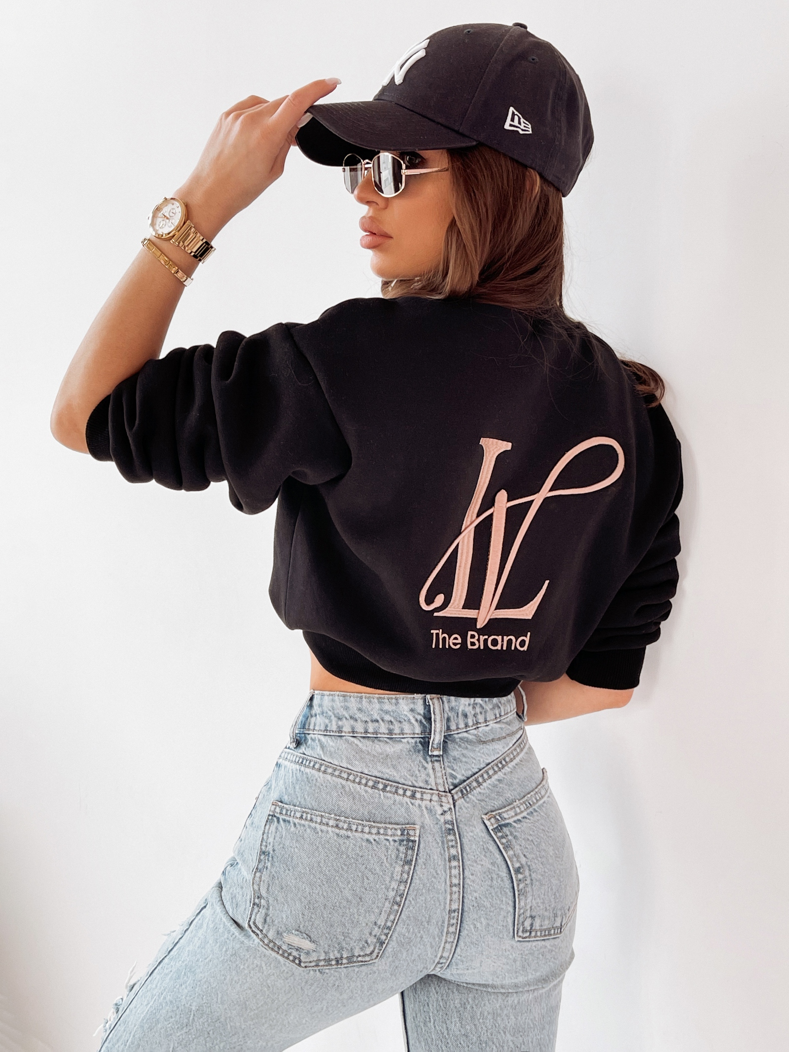 Bluza bomberka O'la Voga High School czarna