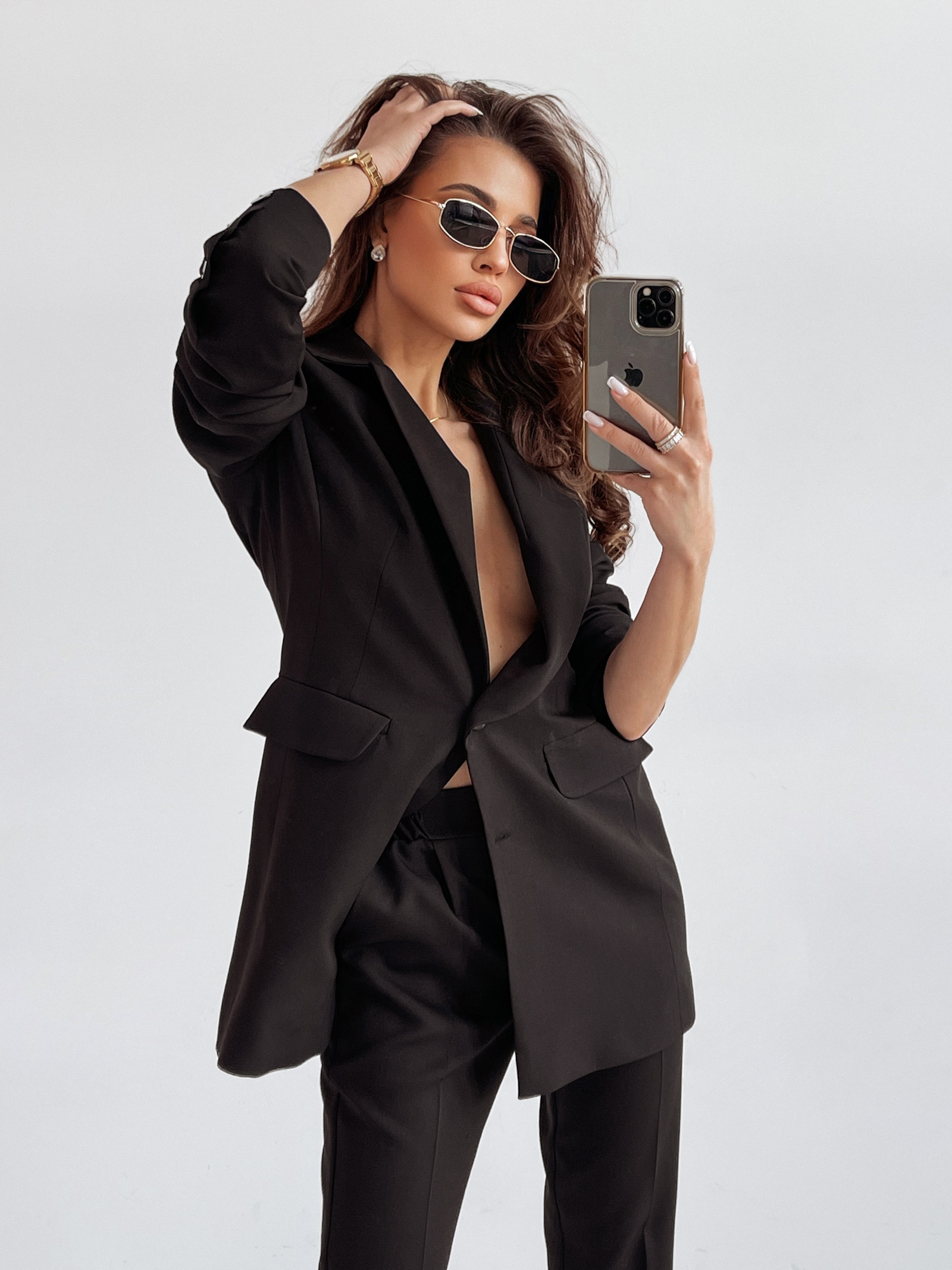 Komplet elegancki Madrid Ola Voga czarny