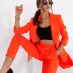 Komplet elegancki Madrid Ola Voga pomarańczowy