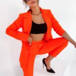 Komplet elegancki Madrid Ola Voga pomarańczowy