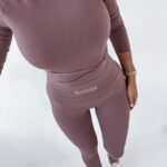 Komplet dopasowany O'la Voga Victoria wrzosowy