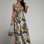 Kombinezon szyfonowy NB Salva beżowy