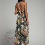 Kombinezon szyfonowy NB Salva beżowy