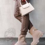 Botki skarpety Madam Comff cappuccino