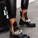 Botki wycięte Rock BackToGame czarne