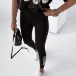 Legginsy z wysokim stanem O'la Voga Flex czarne
