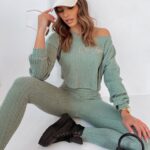 Komplet Doris Ola Voga oliwkowy