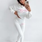 Komplet welurowy O'la Voga Grand ecru