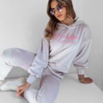 Komplet welurowy O'la Voga Grand lila