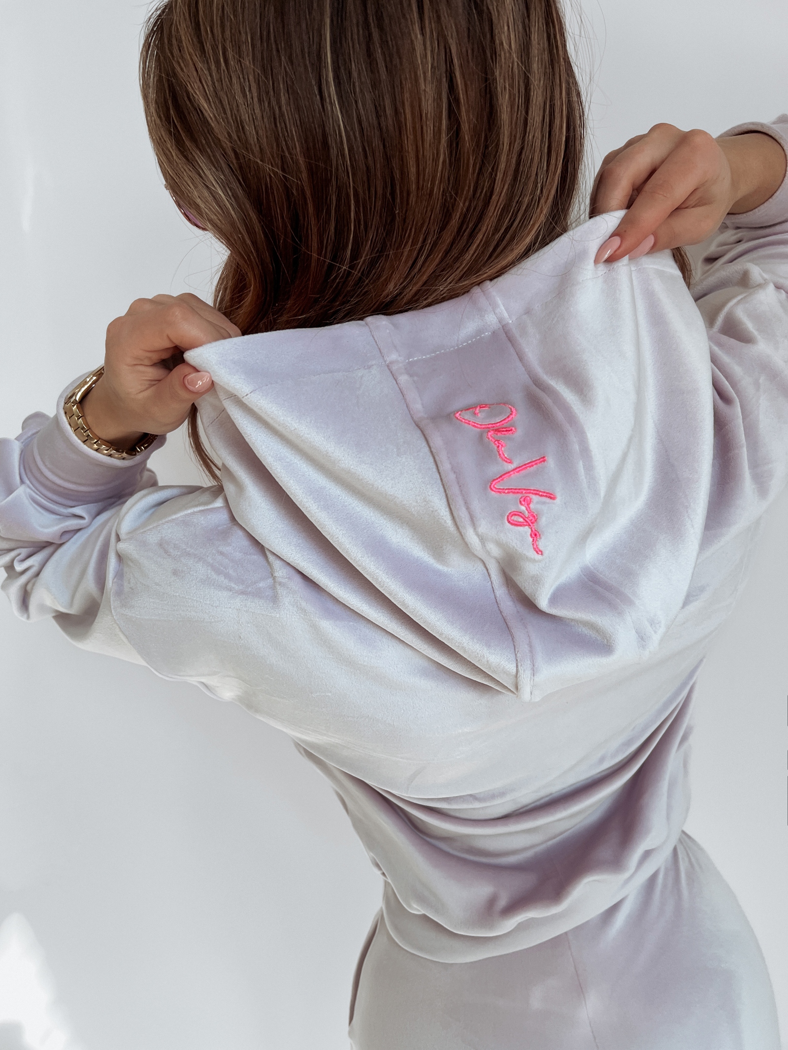 Komplet welurowy O'la Voga Grand lila Komplet welurowy O'la Voga Grand lila