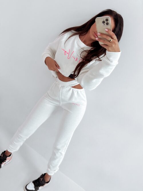 Komplet bawełniany No Stress Ola Voga ecru