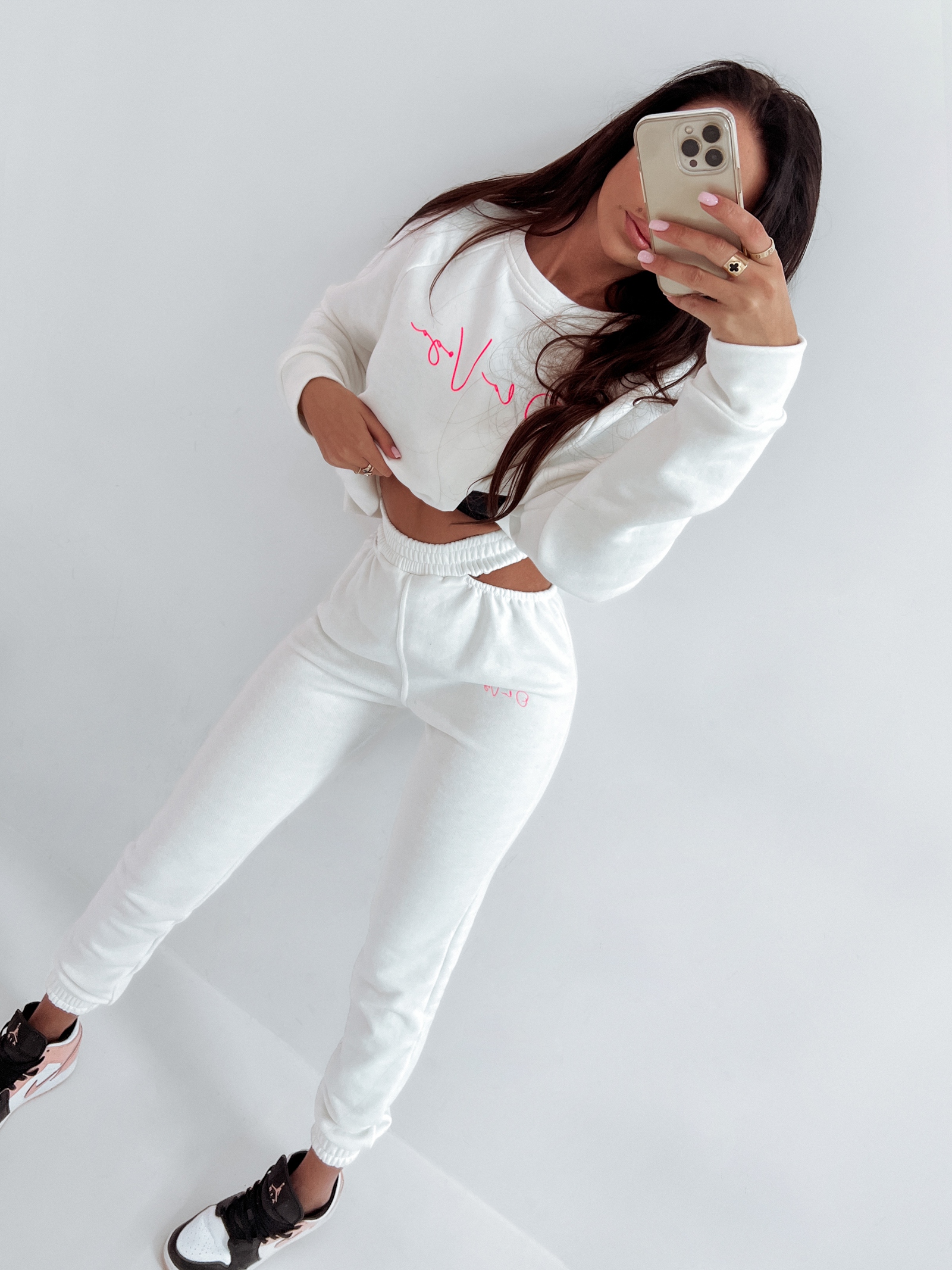 Komplet bawełniany No Stress Ola Voga ecru