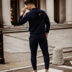 Komplet męski O'la Voga Elegant Man granatowy