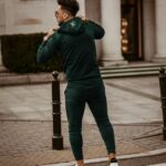 Komplet męski O'la Voga Elegant Man zielony