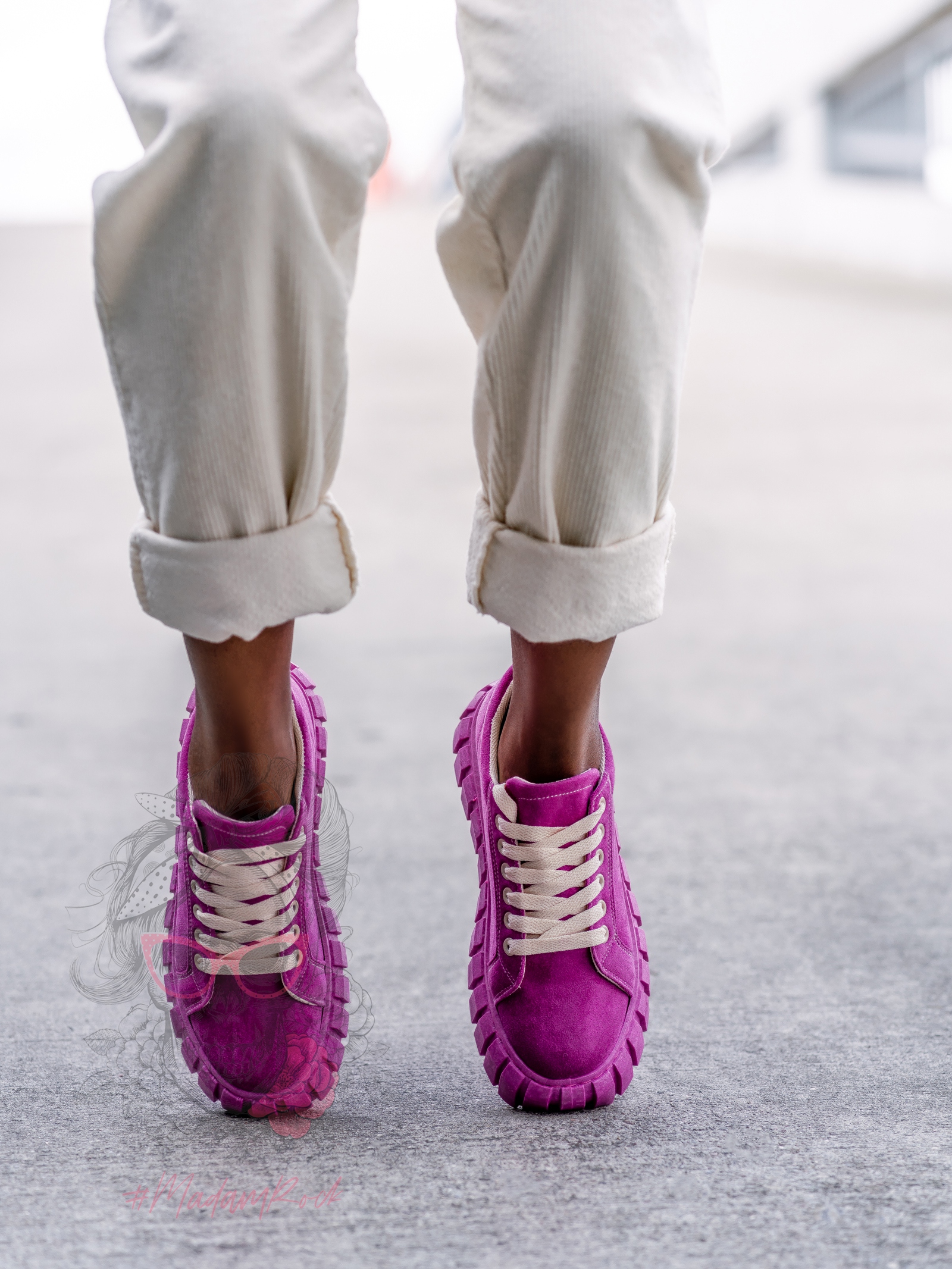 Buty sportowe Madam Petoro II fuksja