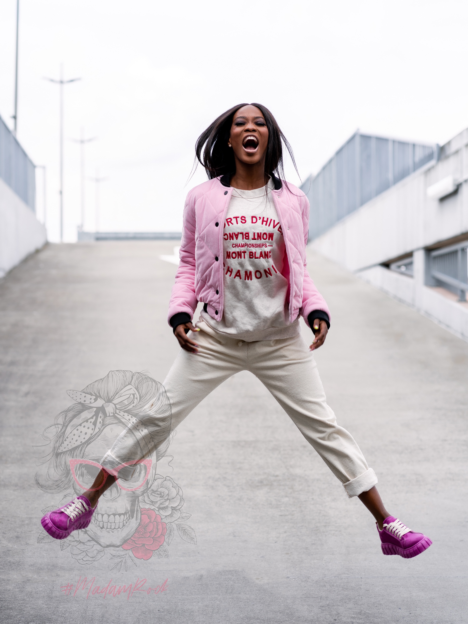 Buty sportowe Madam Petoro II fuksja