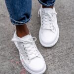 Trampki damskie Benus Rock białe