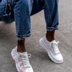 Trampki damskie Benus Rock białe