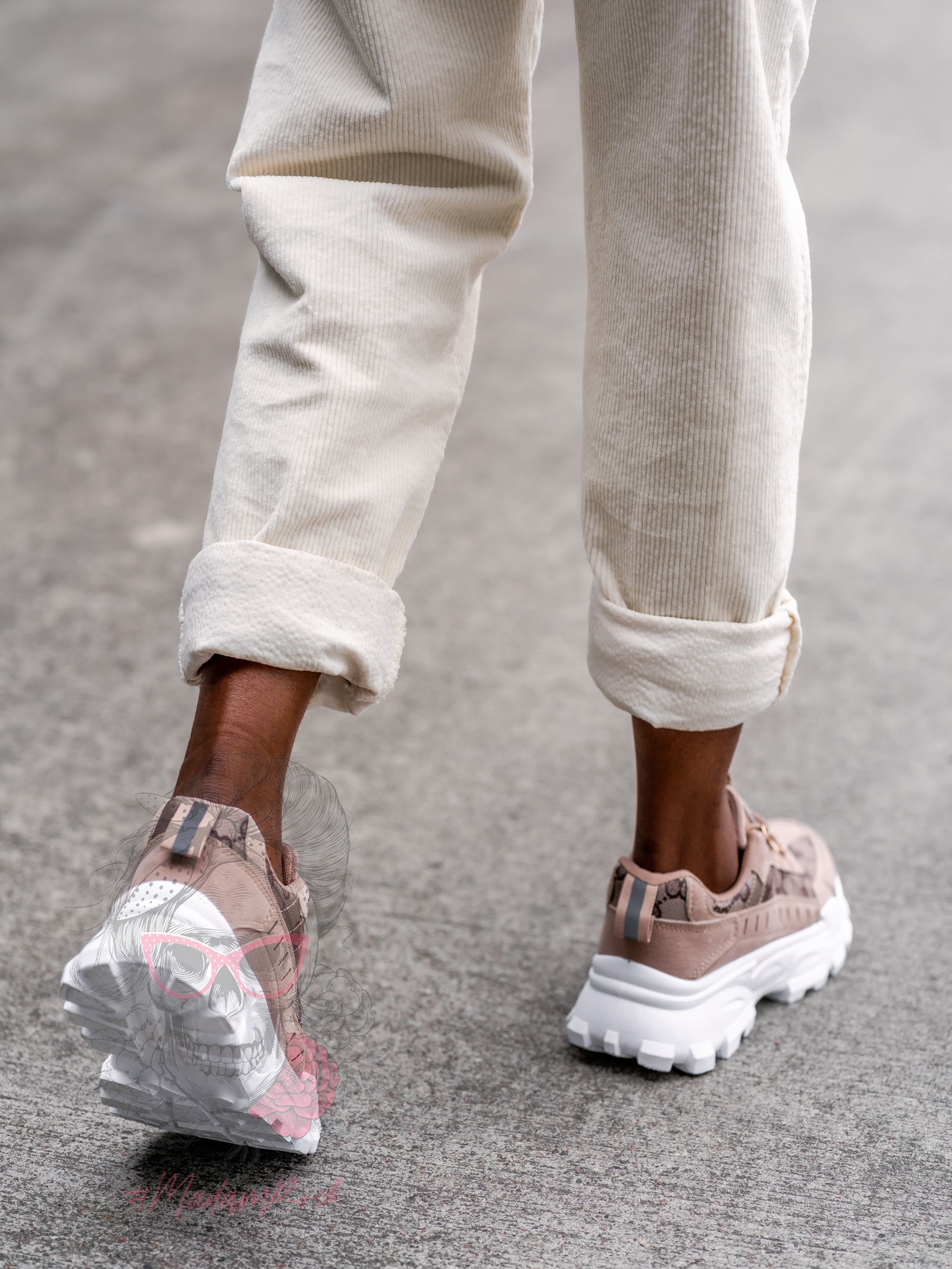 Buty sportowe Madam Cocos beżowe Buty sportowe Madam Cocos beżowe