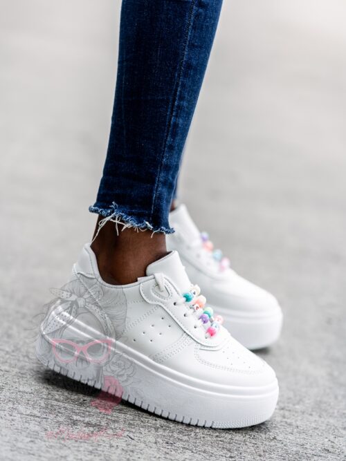Buty sportowe Madam Yells białe