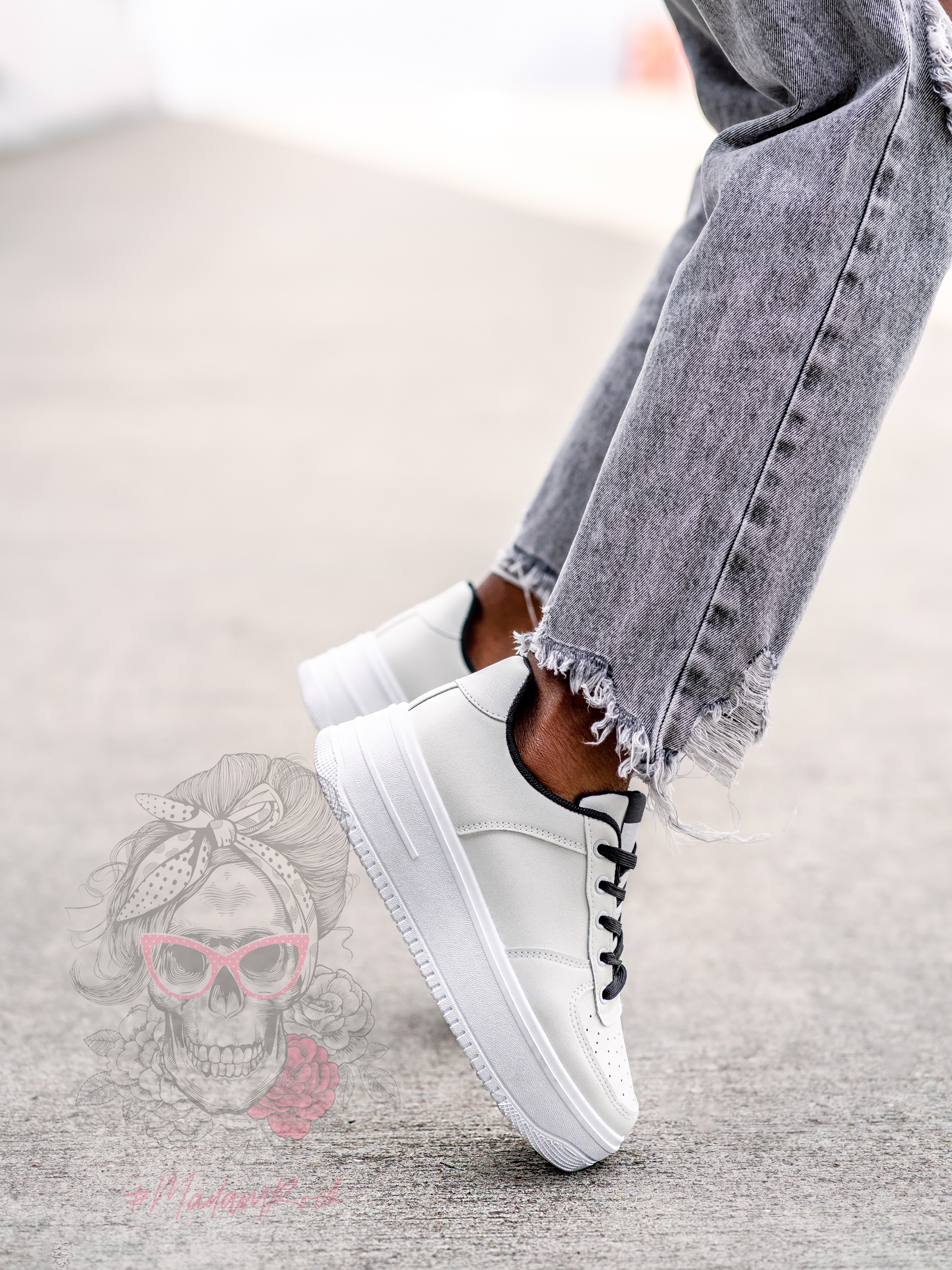 Buty sportowe Rock Ride białe vs czarne