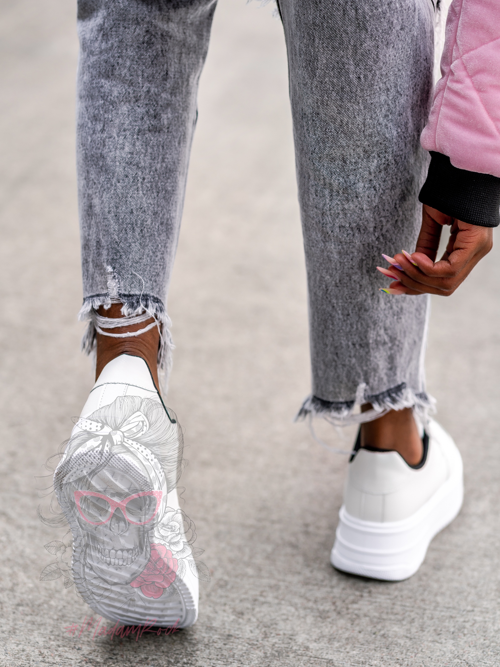 Buty sportowe Rock Ride białe vs czarne