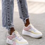 Buty sportowe Madam Sins pastelowe beżowe