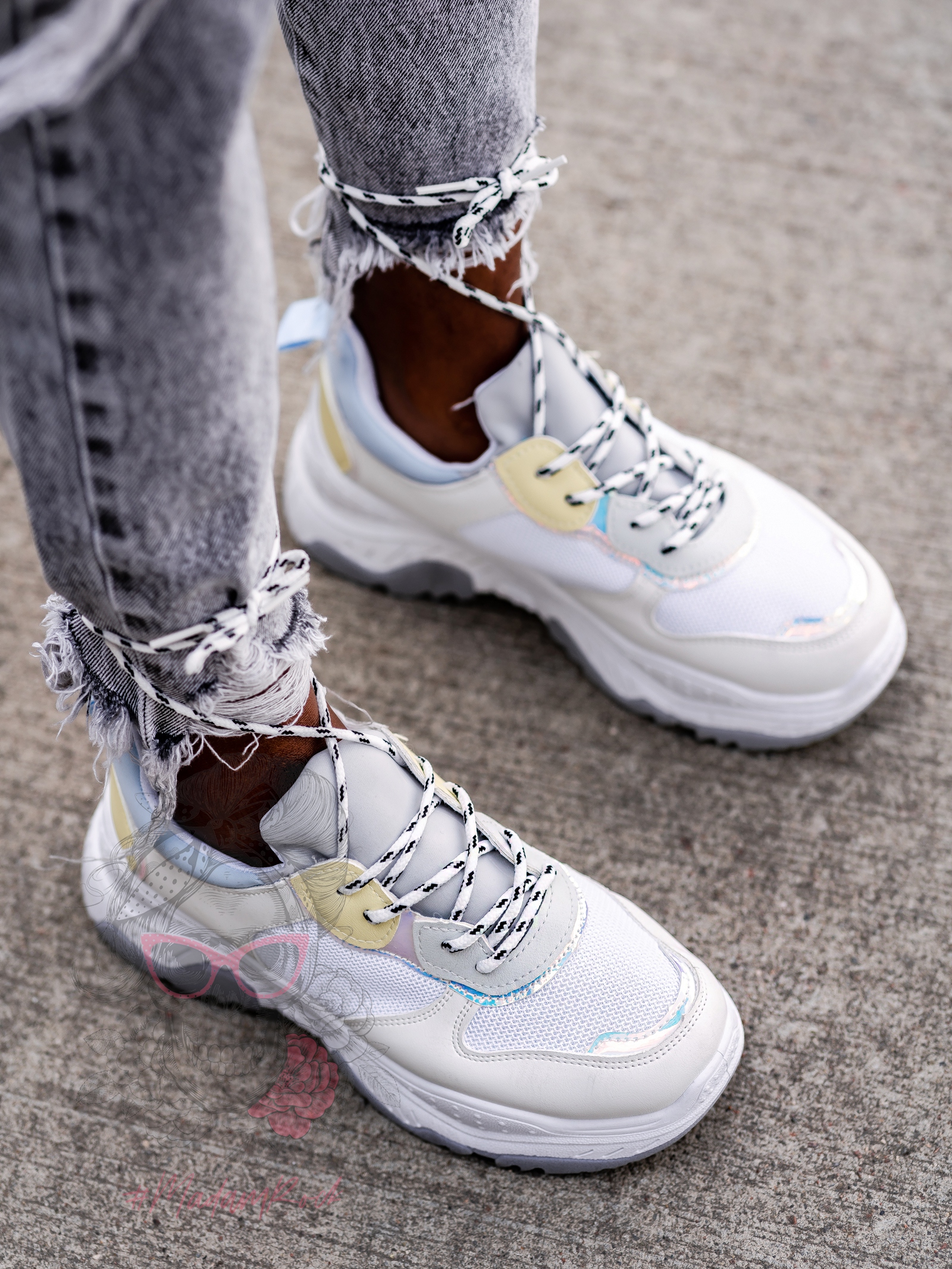 Buty sportowe Madam Gummi szare