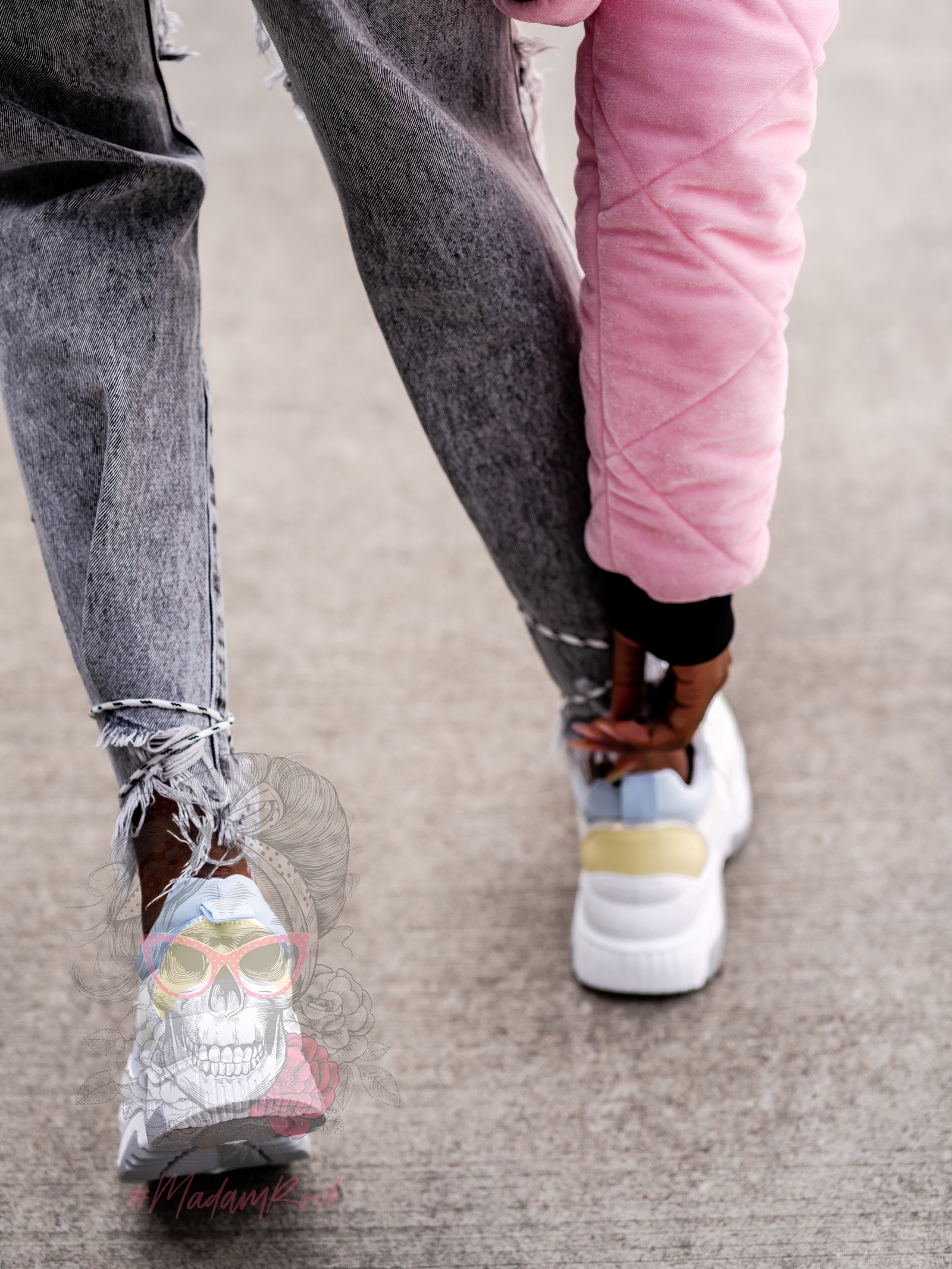 Buty sportowe Madam Gummi szare