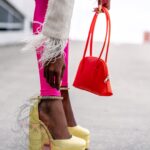 Sandały na platformie Madam Sukses żółte