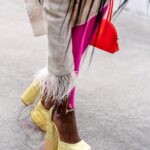 Sandały na platformie Madam Sukses żółte