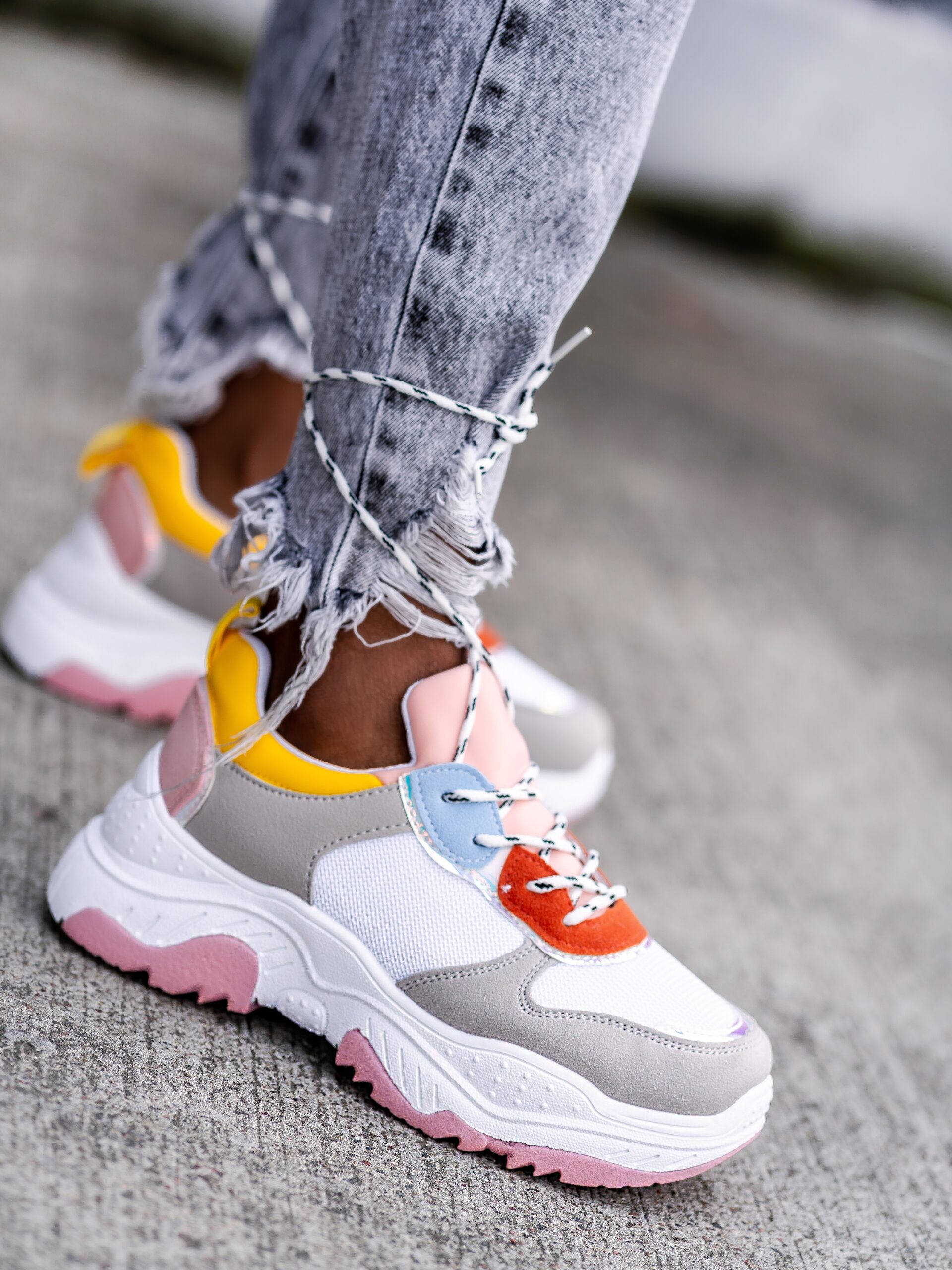 Buty sportowe Madam Gummi puder