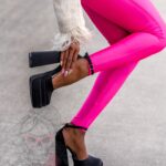 Sandały na platformie Madam Gathe czarne