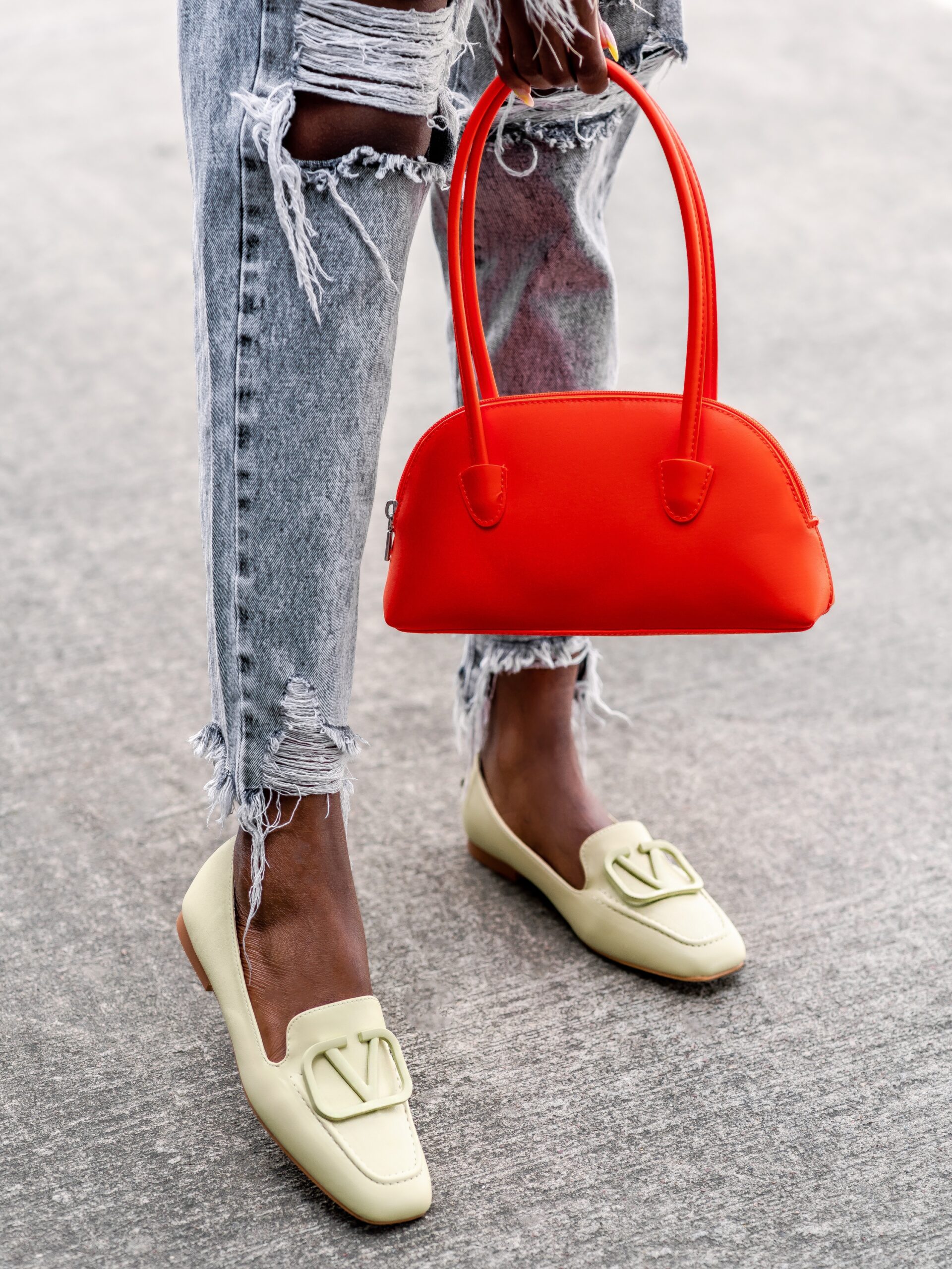 Mokasyny pastelowe Madam Botte pistacjowe Mokasyny pastelowe Madam Botte pistacjowe