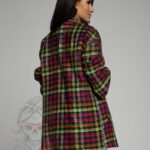 Marynarka żakardowa Benetto zielona