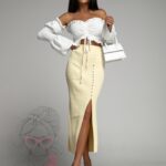 Top hiszpanka Pantai biały